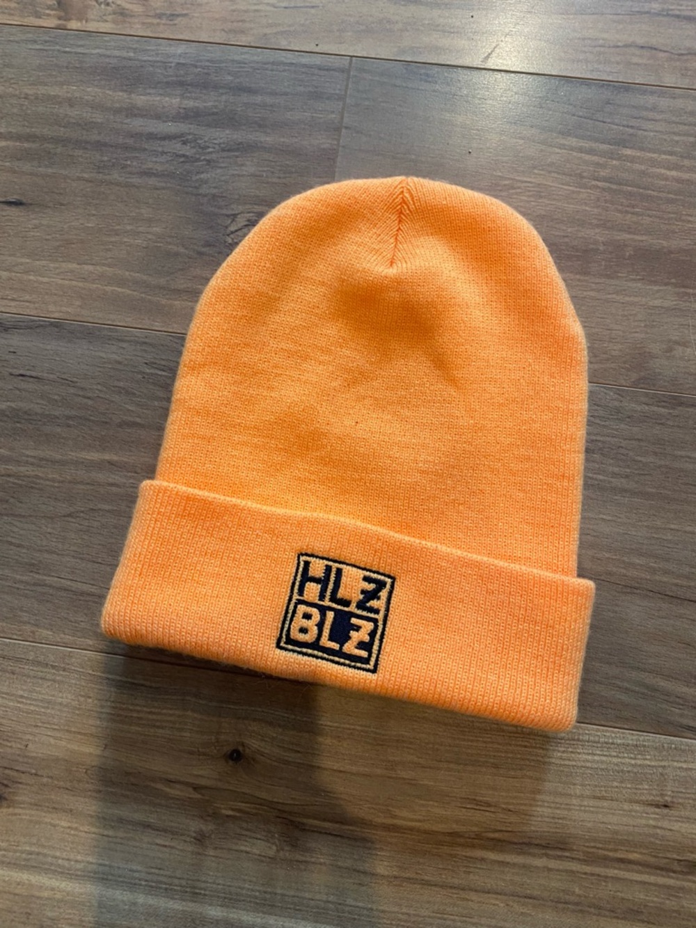 Hellz bellz Orange Knit Cuffed Beanie